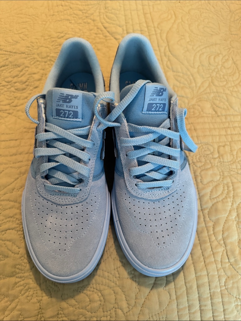 New Balance Jake Hayes 272 Men's Sneakers in Powder Blue Black Cat Edition